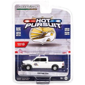 2018 Ram 1500 van Greenlight 1/64 Indiana state police beschikbaar voor biedingen