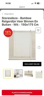 Nieuw bamboe rolgordijn Praxis, Huis en Inrichting, Stoffering | Gordijnen en Lamellen, 150 tot 200 cm, Nieuw, Ophalen of Verzenden