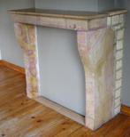 schoorsteenmantel in marmer, Antiek en Kunst, Curiosa en Brocante, Ophalen