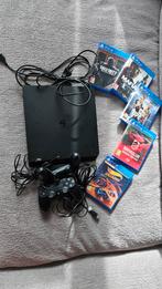 Playstation 4 met 2 controllers + 5 games, Spelcomputers en Games, Spelcomputers | Sony PlayStation 4, Met 2 controllers, Ophalen of Verzenden