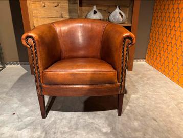 Schapenleren Bendic Clubfauteuil beschikbaar voor biedingen