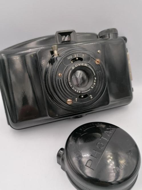 Rare Miom photax iii Blindé 620 vintage medium format analog, Audio, Tv en Foto, Fotocamera's Analoog, Gebruikt, Compact, Overige Merken