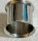 Servet ring  zilver (kleurig) keuken tafel dineren, Ophalen of Verzenden, Zo goed als nieuw, Zilver