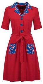 Nieuwe Tante Betsy Jurk - Vera Lynn Duo Birds Blos - Maat M, Kleding | Dames, Maat 38/40 (M), Tante Betsy, Nieuw, Ophalen of Verzenden