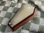 Art Deco Bakeliet Lampje met Houten Omlijsting, Ophalen of Verzenden