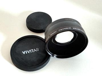 Groothoek converter 0.45x met macro mogelijkheid - 62mm beschikbaar voor biedingen