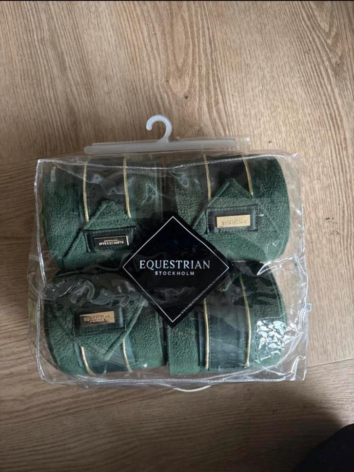 Equestrian Stockholm bandages Forest Green, Sieraden, Tassen en Uiterlijk, Portemonnees, Zo goed als nieuw, Groen, Ophalen of Verzenden