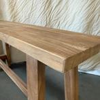 Bankje - Sidetable - massief Teak | Bij TTM Wonen, TTM Wonen, Meubels – (Perzische) Tapijten en Woonaccessoires, Taag 63, 2491 CS, Den Haag (Forepark)
