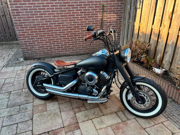 Yamaha Dragstar 650 2006 Custom Bobber, Motoren, Motoren | Yamaha, Particulier, Chopper, meer dan 35 kW, 2 cilinders, Motorrijbewijs A