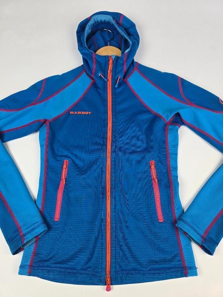 Mammut Fleece Jacket Blauw Dames XS, Kleding | Dames, Truien en Vesten, Maat 34 (XS) of kleiner, Blauw, Ophalen of Verzenden