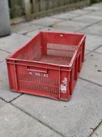 Gebruikt kratten rood, Ophalen of Verzenden, Gebruikt, Krat, Minder dan 35 cm