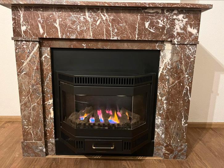 Thermocet Elite 7200 gashaard inbouw*, Huis en Inrichting, Haarden, Zo goed als nieuw, Houthaard, Ophalen