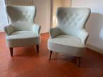 Artifort Theo Ruth vintage fauteuils herenmodel 1950s, Ophalen, Gebruikt, 50 tot 75 cm, Hout