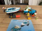 Playmobil 6864 Pick up met speedboot, Ophalen of Verzenden, Gebruikt, Complete set