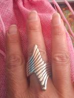Elegante zilveren ring (925), Ophalen of Verzenden, Zo goed als nieuw, Dame of Heer, Zilver