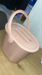 Luier emmer roze, Kinderen en Baby's, Badjes en Verzorging, Ophalen, Zo goed als nieuw, Luieremmer, Bébé-jou