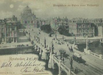 Amsterdam, 24-03-1899  Hoogesluis en Paleis voor Volksvlijt beschikbaar voor biedingen