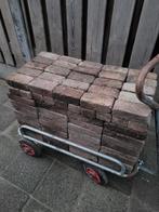Baksteentjes & Vierkante Stenen - Tuinproject, Ophalen, Gebruikt, Klinkers, Minder dan 5 m²