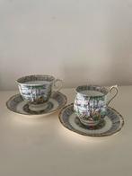 Samen 50 euro Royal Albert ‘SilverBirch’ kop en schotel, Ophalen, Zo goed als nieuw, Overige stijlen, Kop(pen) en/of Schotel(s)