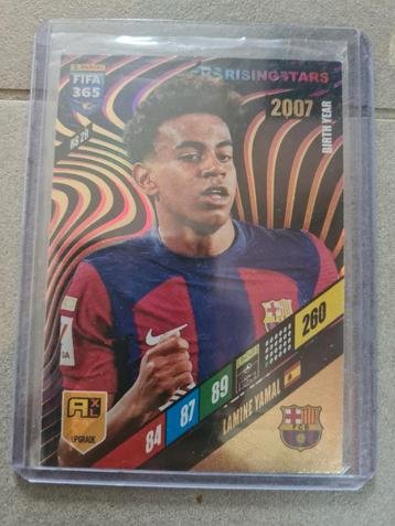 Lamine Yamal Rising Stars - Panini FIFA 365 2024 beschikbaar voor biedingen