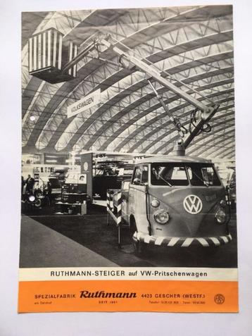 folder volkswagen-Ruthmann  beschikbaar voor biedingen