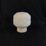 Jaren 60 plafondlamp | Schroefbol | Opaline glas bewerkte bo, Huis en Inrichting, Lampen | Plafondlampen, Zie omschrijving, Gebruikt