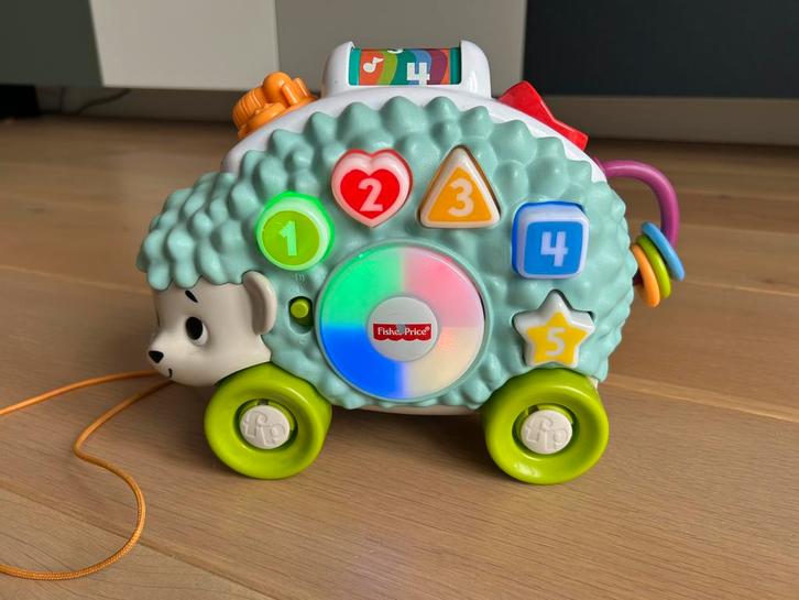 Fischer-Price Linkimals Vrolijke Vormen Egel, Kinderen en Baby's, Speelgoed | Fisher-Price, Zo goed als nieuw, Met licht, Met geluid