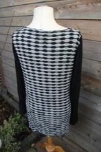 Tuniek zwart/ grijs Evelin Brandt mt 42 Vaste prijs OPRUIMIN, Kleding | Dames, Zwart, Maat 42/44 (L), Ophalen of Verzenden, Zo goed als nieuw