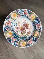 Handgeschilderd wandbord/ bord Polychroom Zenith Gouda, Ophalen of Verzenden