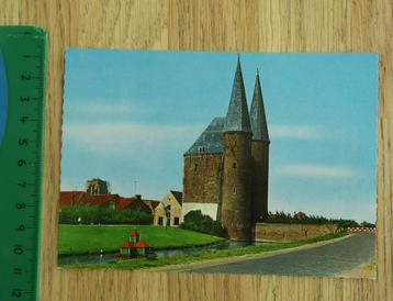 Vintage ansichtkaart Zierikzee kleur Nobelpoort beschikbaar voor biedingen