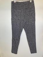 Helena Hart travelstof chino broek pull on maat M zwart wit, Maat 38/40 (M), Zwart, Zo goed als nieuw, Koningin Wilhelminaplein 13, 1062 HH Amsterdam