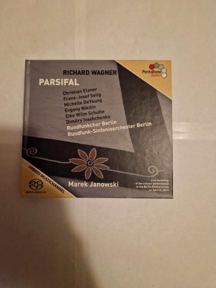 Wagner - Parsifal - Janowski (SACD), Cd's en Dvd's, Cd's | Klassiek, Zo goed als nieuw, Opera of Operette, Romantiek, Met libretto