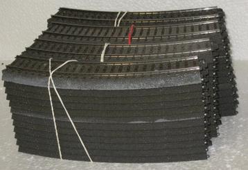 Marklin C rails 24130 GEBRUIKTE 48 stuks beschikbaar voor biedingen