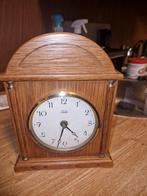 Blank eiken tafelklokje., Ophalen of Verzenden