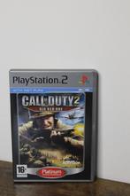 Call of Duty 2 Big Red One platinum editie PS2, Spelcomputers en Games, Games | Sony PlayStation 2, Gebruikt, Ophalen of Verzenden