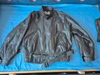 Zware leren Motorjas Maat 56, merkMJK, Ophalen of Verzenden