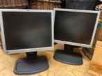 2x HP 1740 Monitor - Ideaal voor Thuiswerk!, Computers en Software, Monitoren, Gebruikt, Ophalen of Verzenden, VGA, Overige resoluties