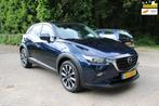 Mazda CX-3 2.0 SkyActiv-G 120 Sport Selected, Navi, Clima, C, Auto's, 1998 cc, Stof, 4 cilinders, Blauw