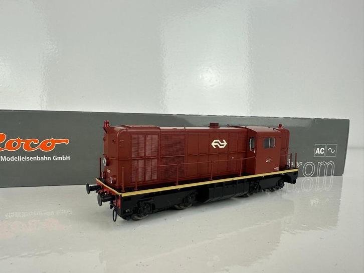 Roco 68790 - Diesellocomotief - NS 2427 - AC, Hobby en Vrije tijd, Modeltreinen | H0, Zo goed als nieuw, Locomotief, Wisselstroom