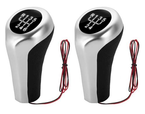 Pookknop BMW Zilver Met Verlichting Led (WIT) 5 of 6, Auto diversen, Auto-accessoires, Nieuw, Ophalen of Verzenden