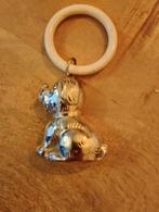 Antiek zilveren hond rammelaar, Ophalen