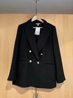 Zwart colbert met gouden knopen - Maat M, Kleding | Dames, Jasjes, Kostuums en Pakken, Maat 38/40 (M), Zwart, Nieuw, Ophalen of Verzenden