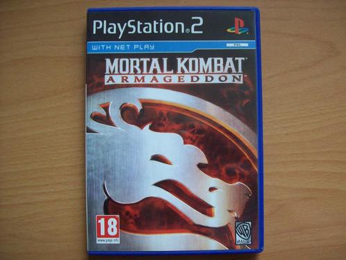 Mortal Kombat: Armageddon (met boekje!) PlayStation 2, Spelcomputers en Games, Games | Sony PlayStation 2, Zo goed als nieuw, Vechten