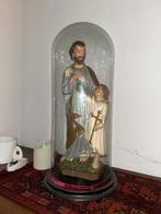 Antieke Jozef en Kind in Stolp, Ophalen