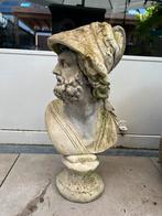 Borstbeeld Zeus (Ajax) van beton, Tuin en Terras, Beton, Gebruikt, Ophalen