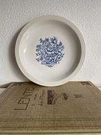 Vintage Luneville bord met bloemmotief, Ophalen of Verzenden