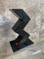 Jaren 80 Zig Zag tafellamp, Post Modern, Kunststof, Gebruikt, Ophalen of Verzenden