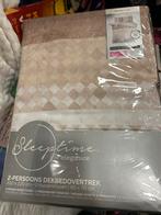 Nieuw Dekbedovertrek 200x220 - Sleeptime Elegance, ., Beige, Dekbedovertrek, Ophalen of Verzenden
