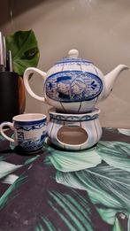 Delfts Blond - Blond Amsterdam theepotset met kopje, Huis en Inrichting, Keuken | Servies, Ophalen, Blond Amsterdam, Zo goed als nieuw