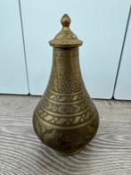 Indonesisch geelkoper object antiek, Antiek en Kunst, Antiek | Koper en Brons, Ophalen of Verzenden, Koper